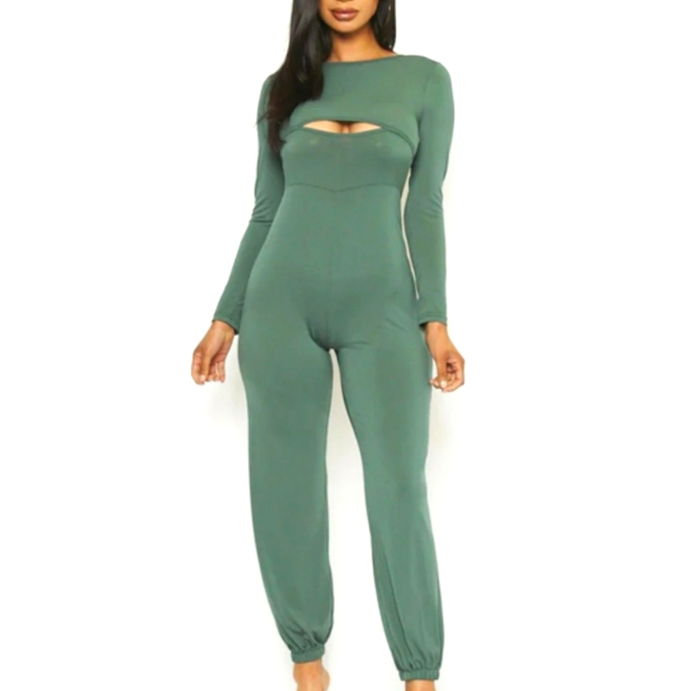 Green Jumpsuit